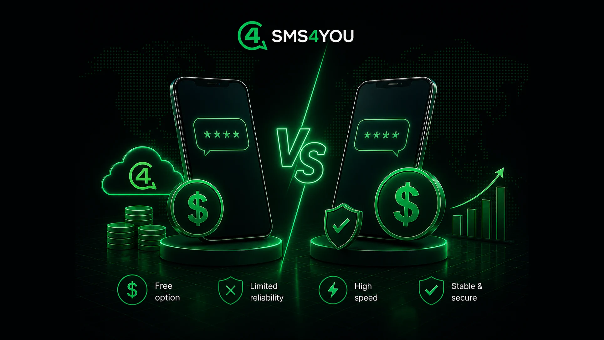 Services SMS gratuits ou payants : lequel choisir pour recevoir des codes de confirmation ?